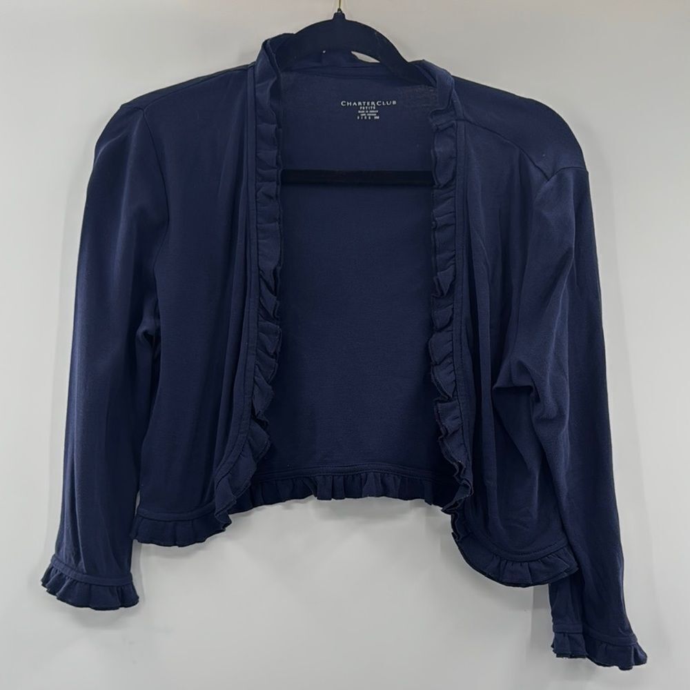3For$20 Charter Club Petite Medium Short Sweater size PM - Picture 1 of 5